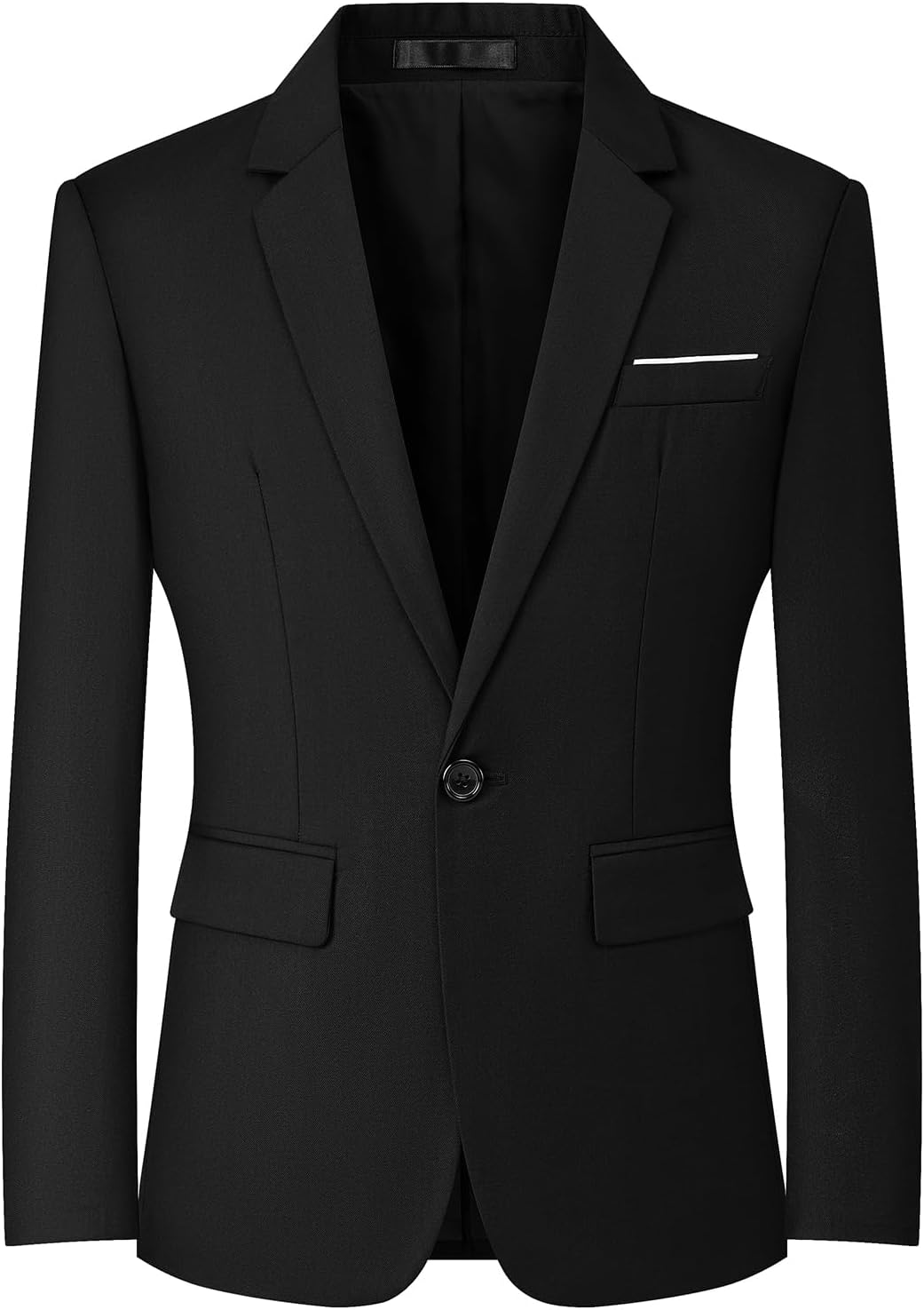 Mylldey Mens Blazers Slim Fit Business Casual Men Suit Sport Coat One Button Travel Blazer Lightweight Suit Jacket